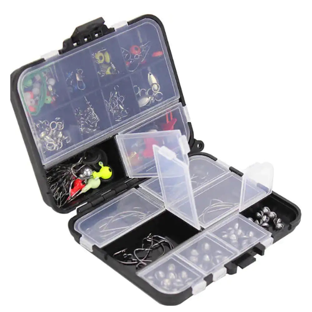 191pcs Fishhook Parts Lure Accessories Kit