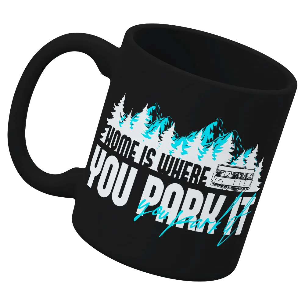 Home Parking White Coffee Mug