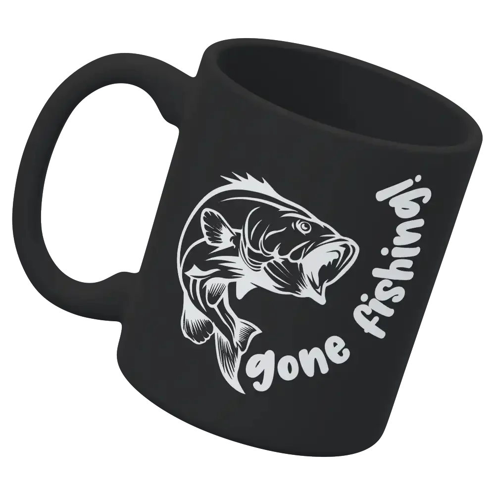 Gone Fishing v1 Coffee Mug
