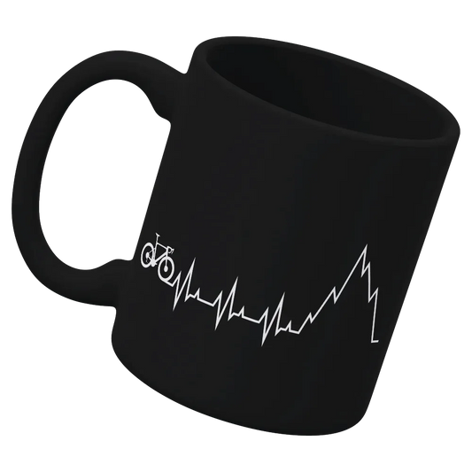 Mountain Beat White Coffee Mug