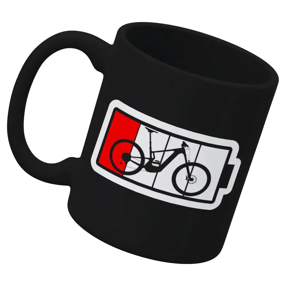 Low Battery White Coffee Mug
