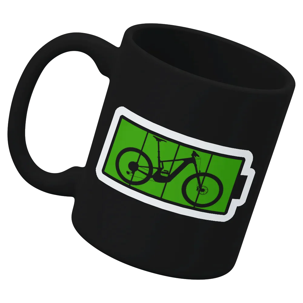 Full Charge White Coffee Mug
