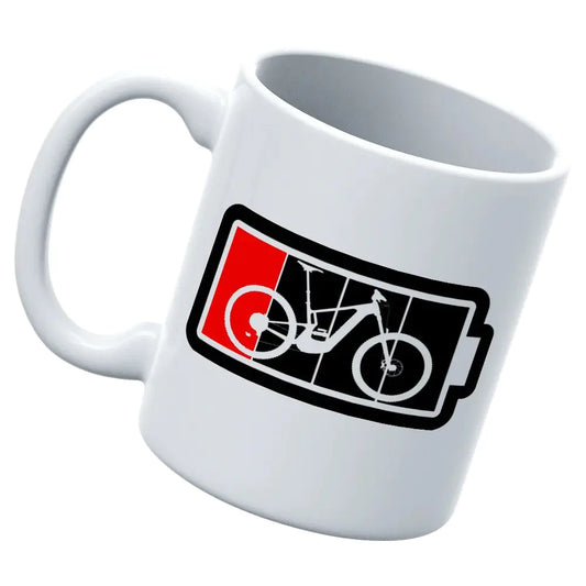 Low Battery White Coffee Mug