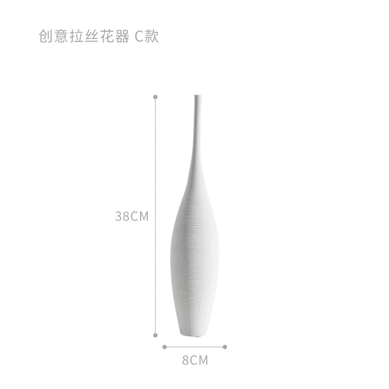 Handmade Art Zen Ceramic Vase