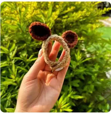 10cm Doll Knitted Hat Mini Animal Accessories