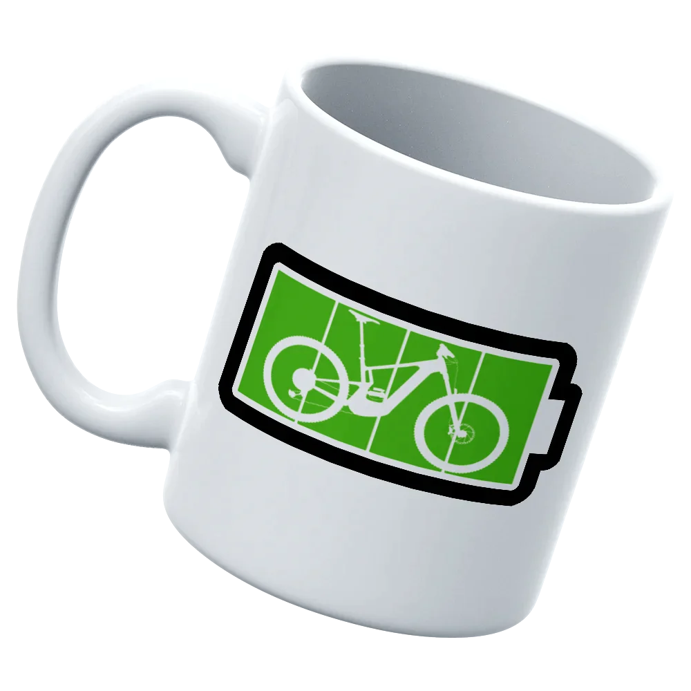 Full Charge White Coffee Mug