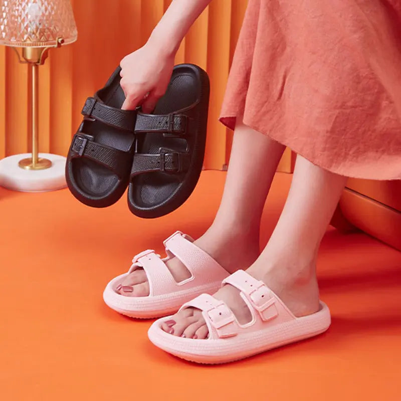 Thick Platform Cloud Slippers